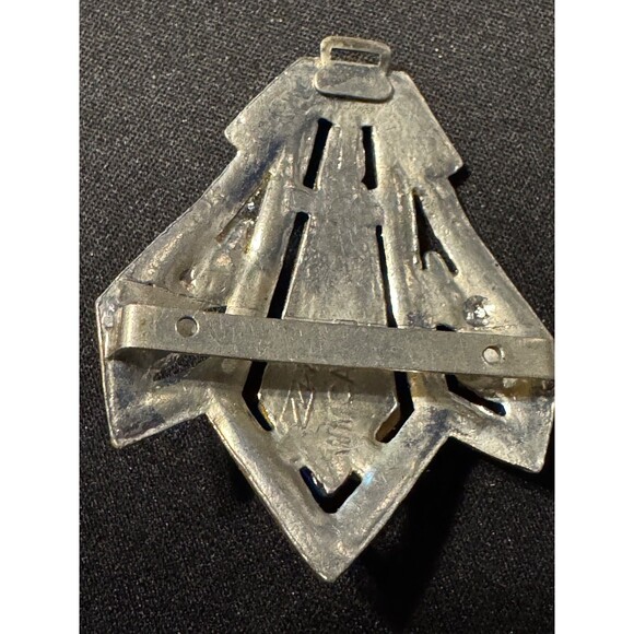 WMCN Signed Metal Caster Association 1928 Shoe Clips and Scarf Clip - Picture 6 of 11